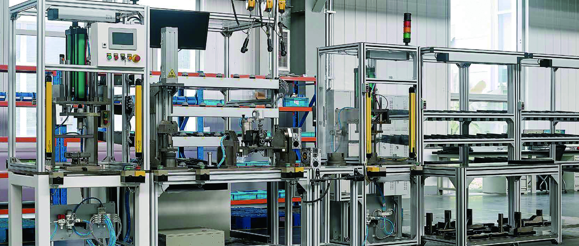 Motor assembly line